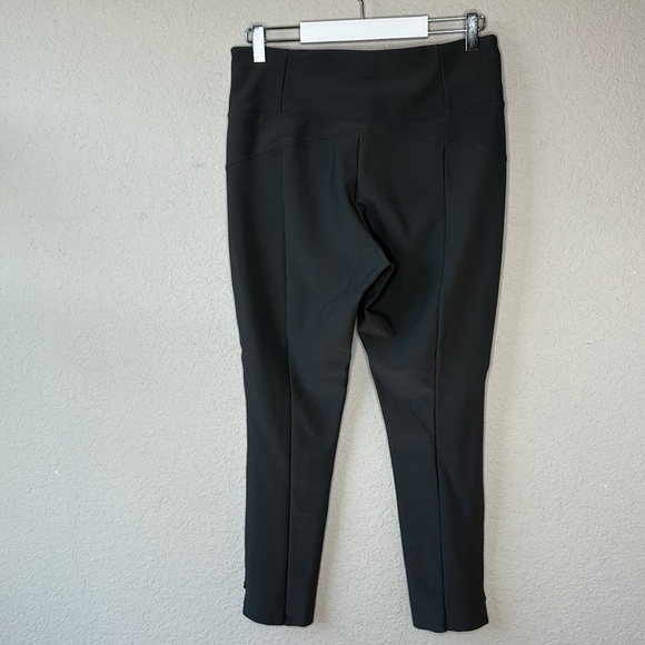 Athleta Stellar Crop Pant Olive Green with Front Zipper Pockets Size Medium - Picture 6 of 13
